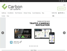 Tablet Screenshot of carboncarsystems.com.au
